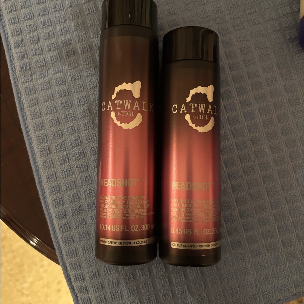 Salon quality shampoo and conditioner for chemically treated hair